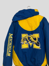 Load image into Gallery viewer, M/L - Vintage Michigan Wolverines Bomber Jacket
