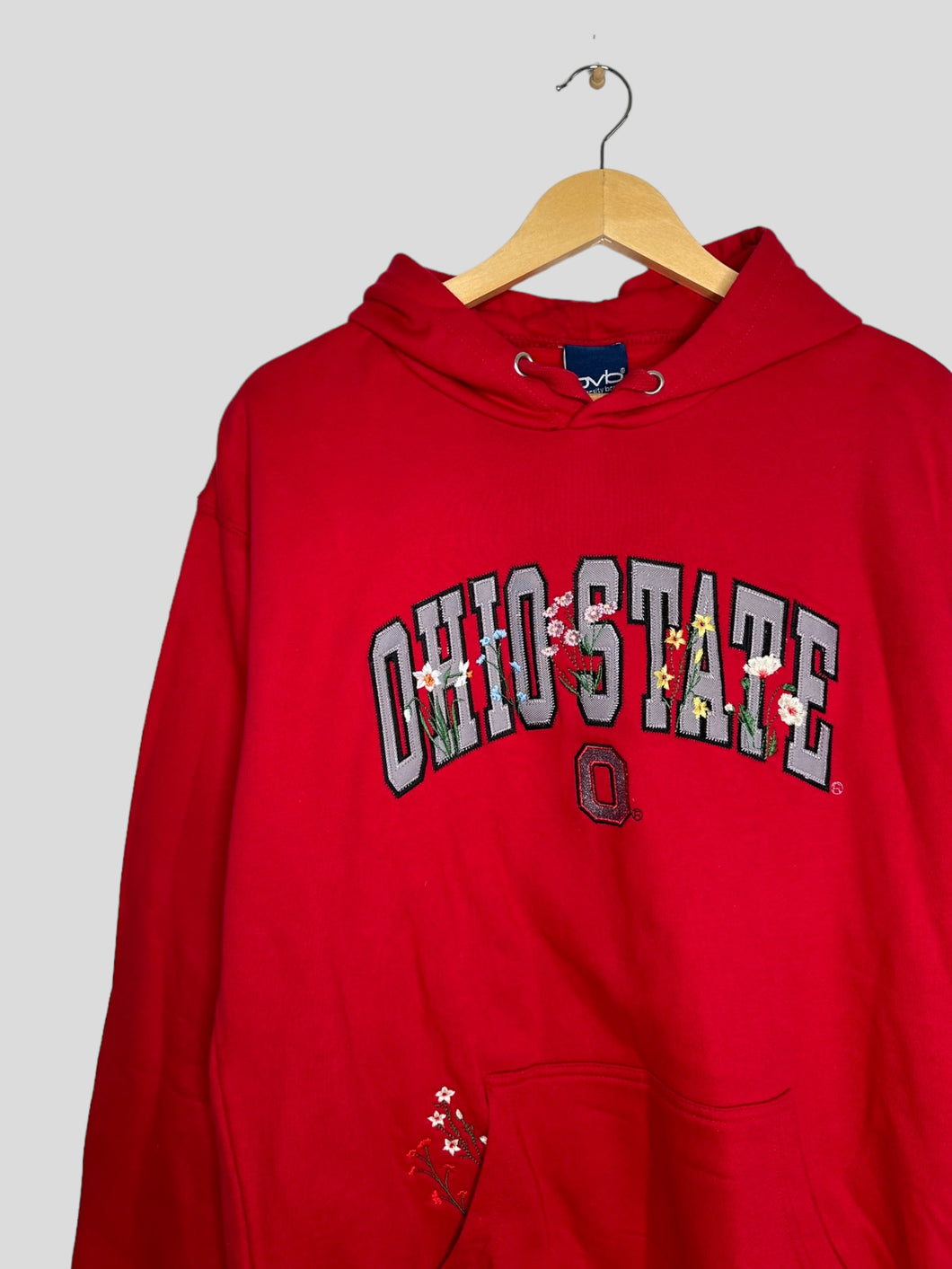 M/L - Ohio State Buckeyes Floral Hoodie