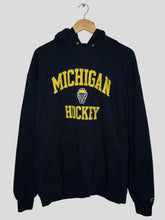 Load image into Gallery viewer, XL - Michigan Wolverines Hockey Hoodie
