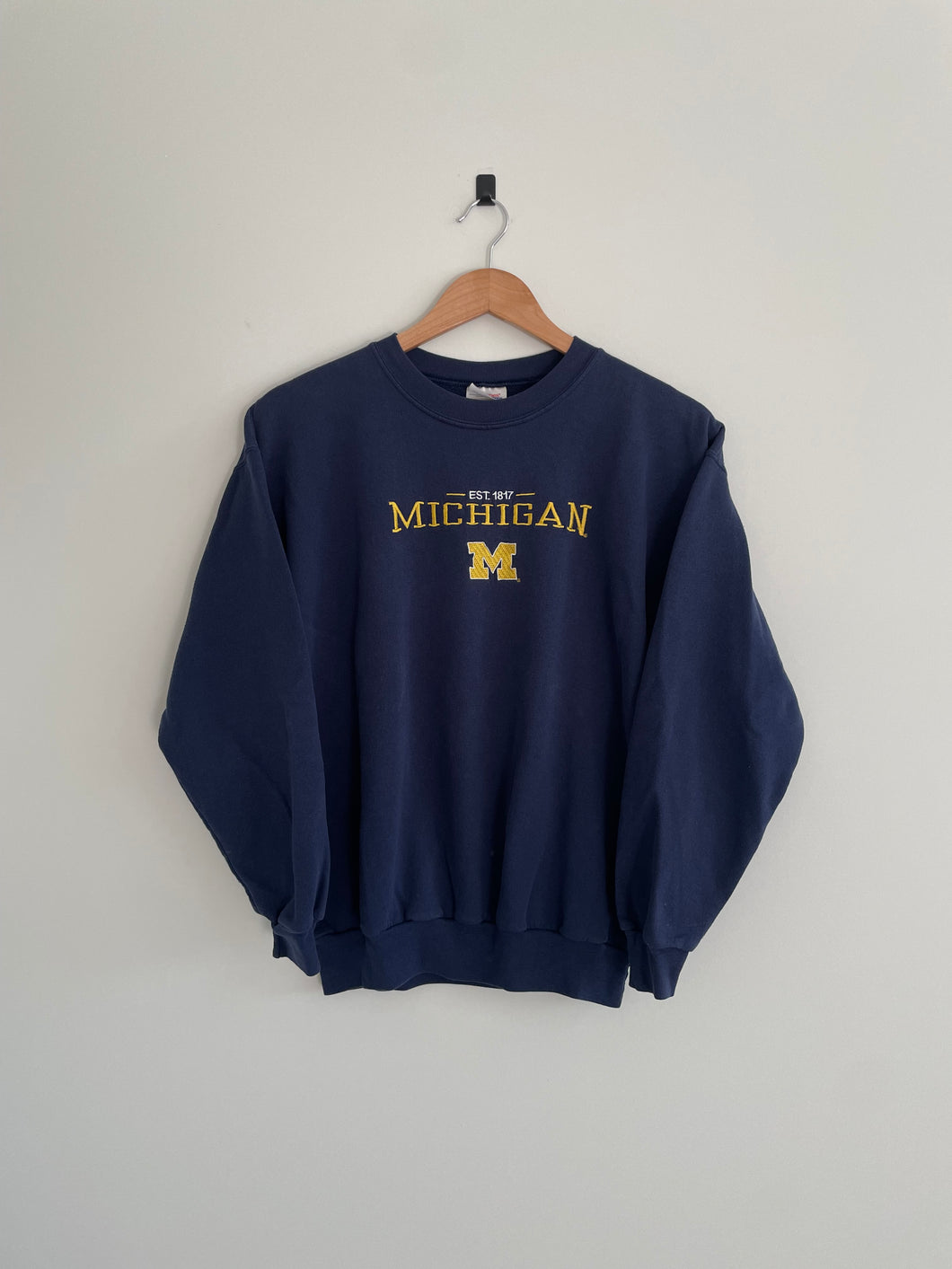 M - Vintage Michigan Wolverines Crewneck