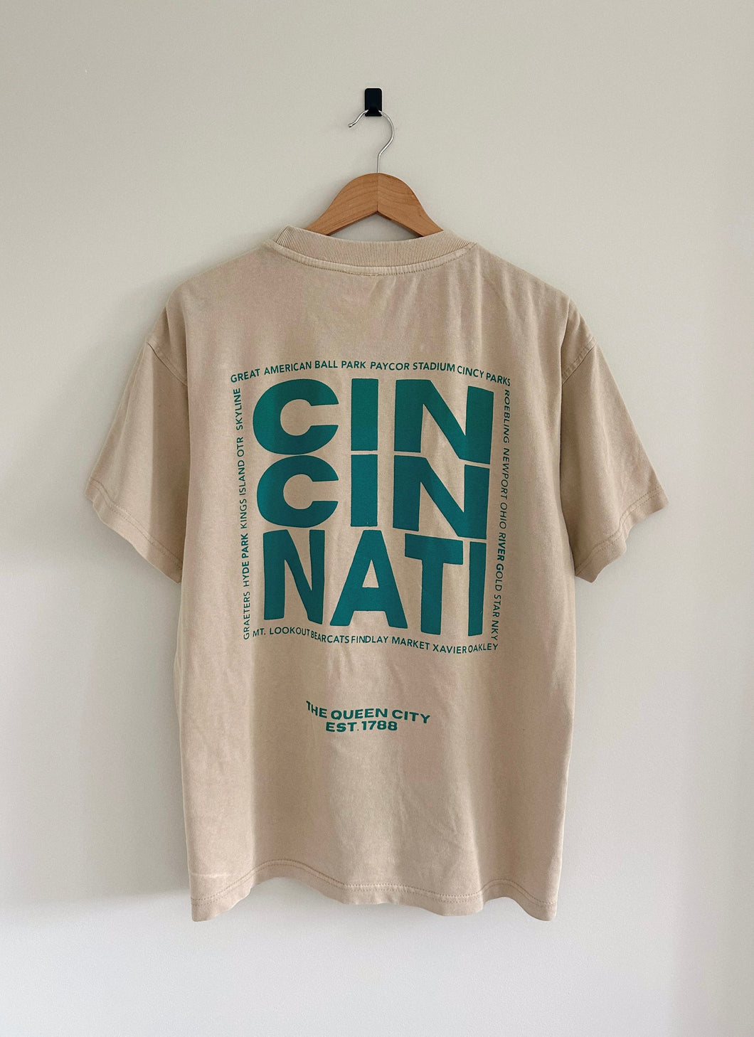 Cincy T-Shirt - French Oak