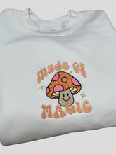 Load image into Gallery viewer, &quot;Made of Magic&quot; Mushroom Crewneck
