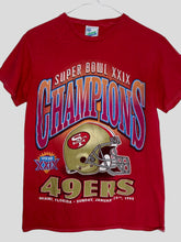 Load image into Gallery viewer, XS - San Francisco 49ers 1995 Super Bowl T-Shirt
