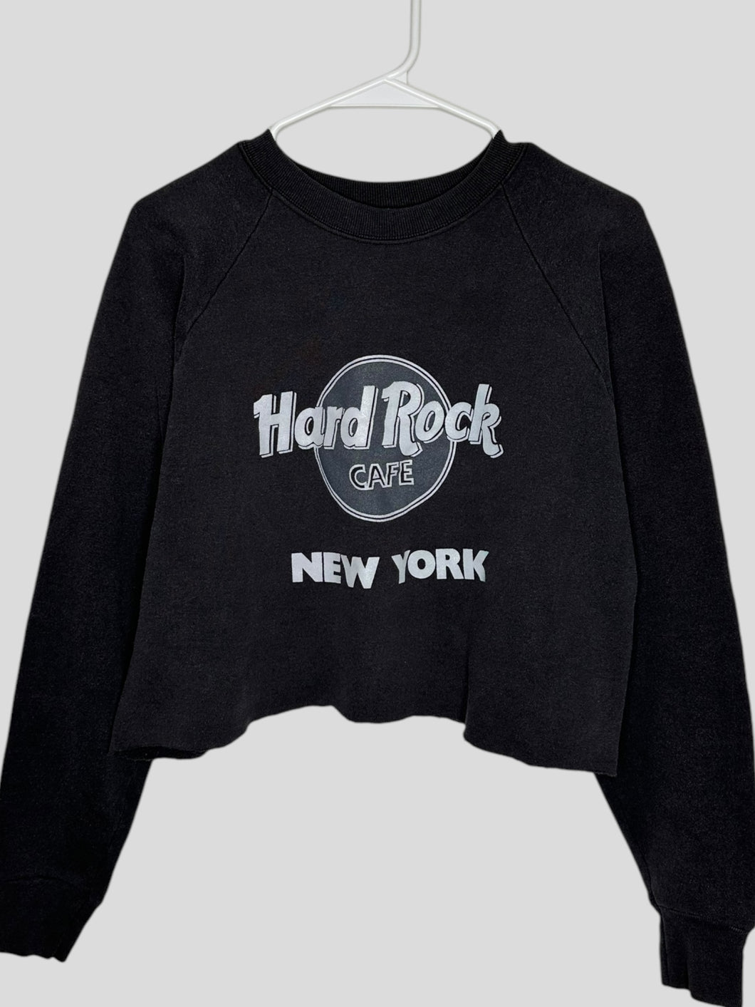 L - Hard Rock Cafe New York Crop Crewneck