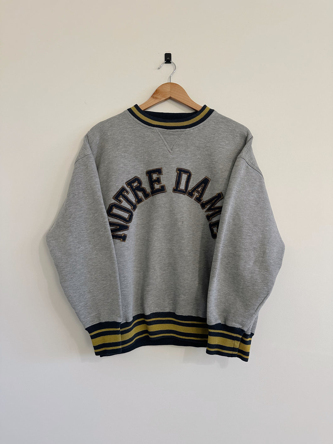 M/L - Vintage Notre Dame Crewneck