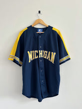 Load image into Gallery viewer, L - Vintage Michigan Wolverines Starter Baseball Jersey
